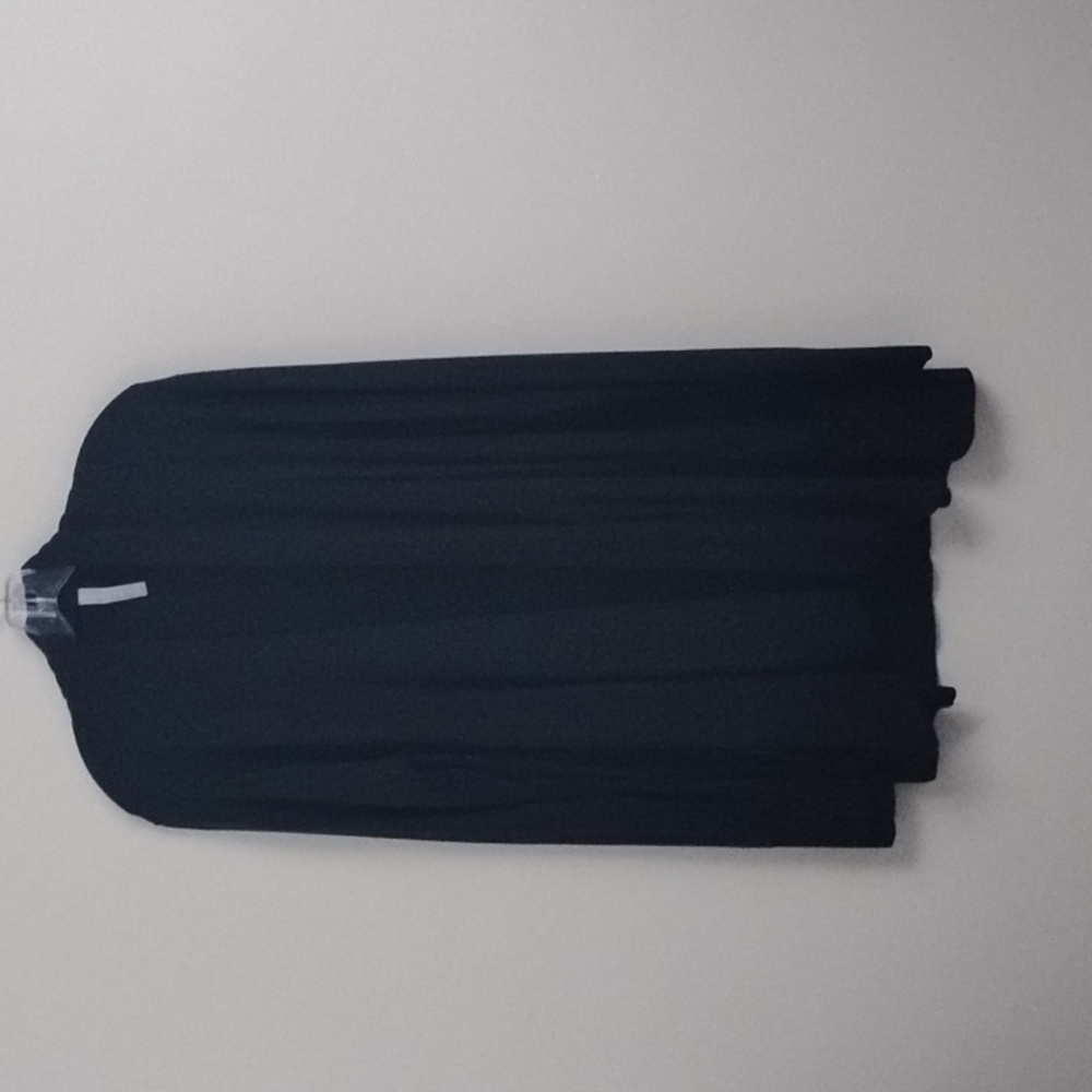 Athleta Casual Neutral Minimalist  Black‎ Knit Long Cardigan With Thumbholes - Picture 3 of 16